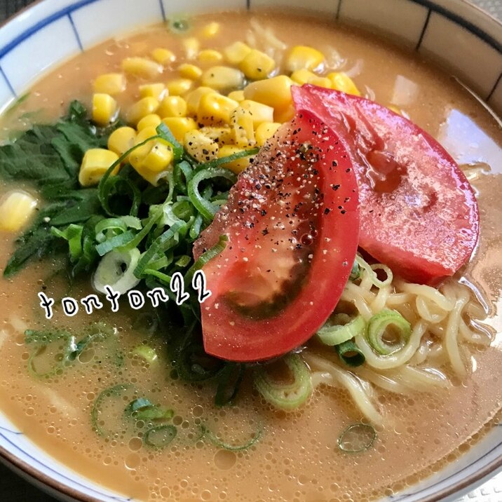 トマトコーンラーメン☆